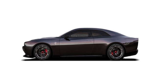 Dodge Charger Daytona SRT sideview no background